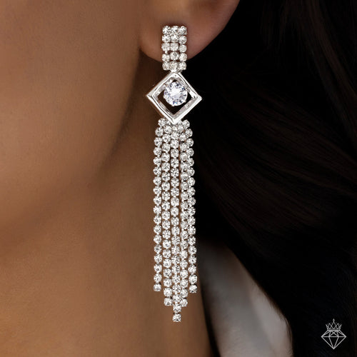 Anti-Tarnish Crystal Danglers