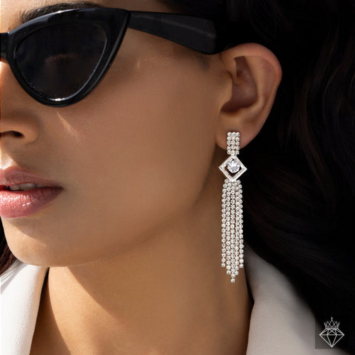 Anti-Tarnish Crystal Danglers